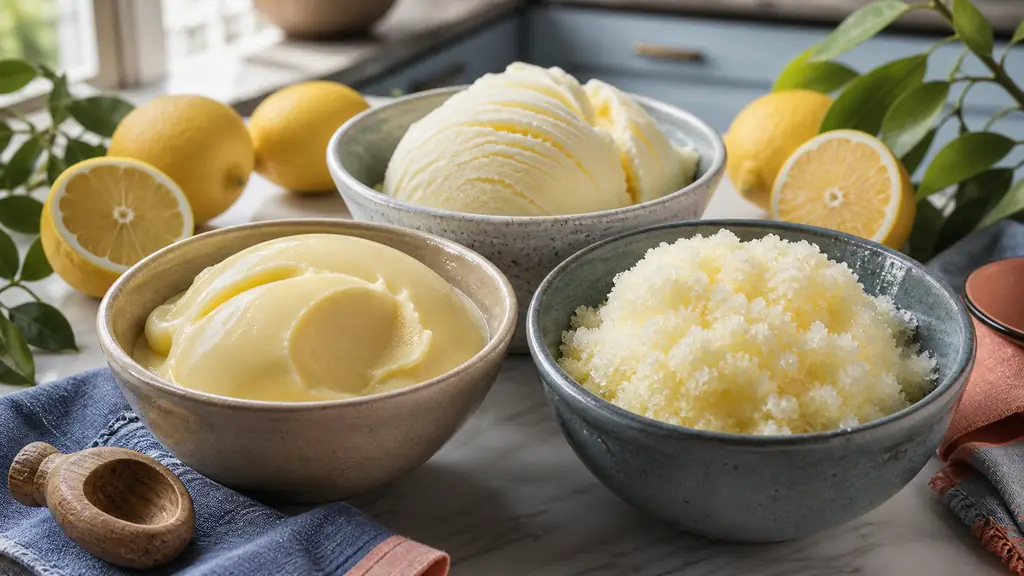 Recettes sorbet citron : 3 méthodes faciles, avec ou sans sorbetière