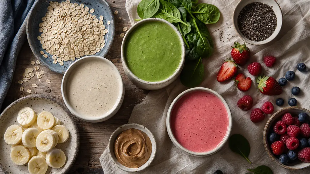 Smoothie pour le petit déjeuner : 3 recettes rassasiantes