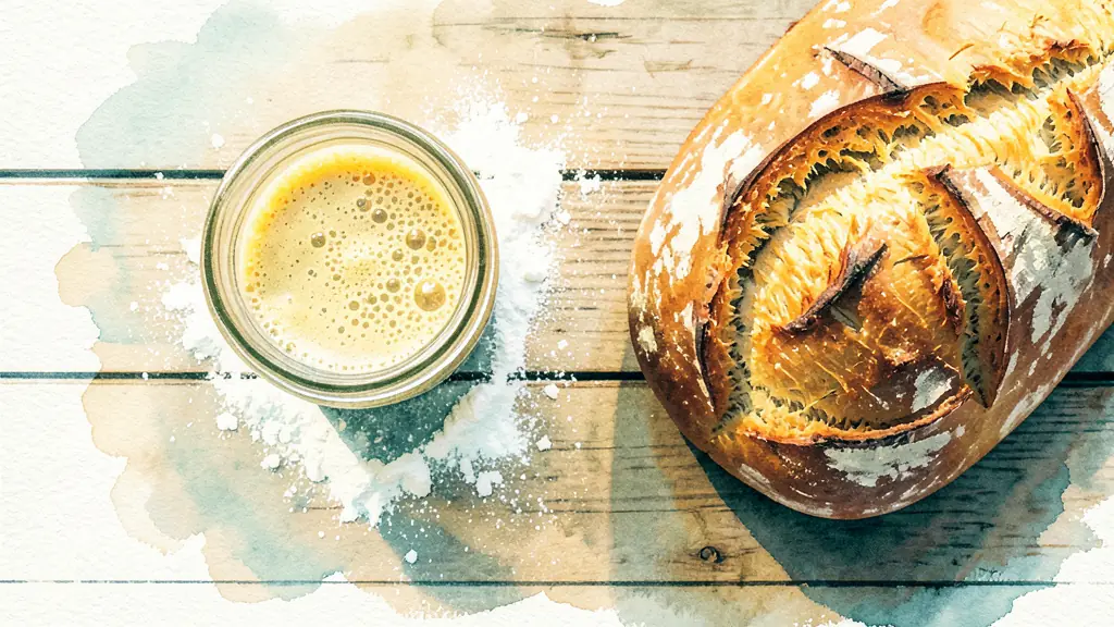 Pain levain bread : créer son levain puis cuire une première miche